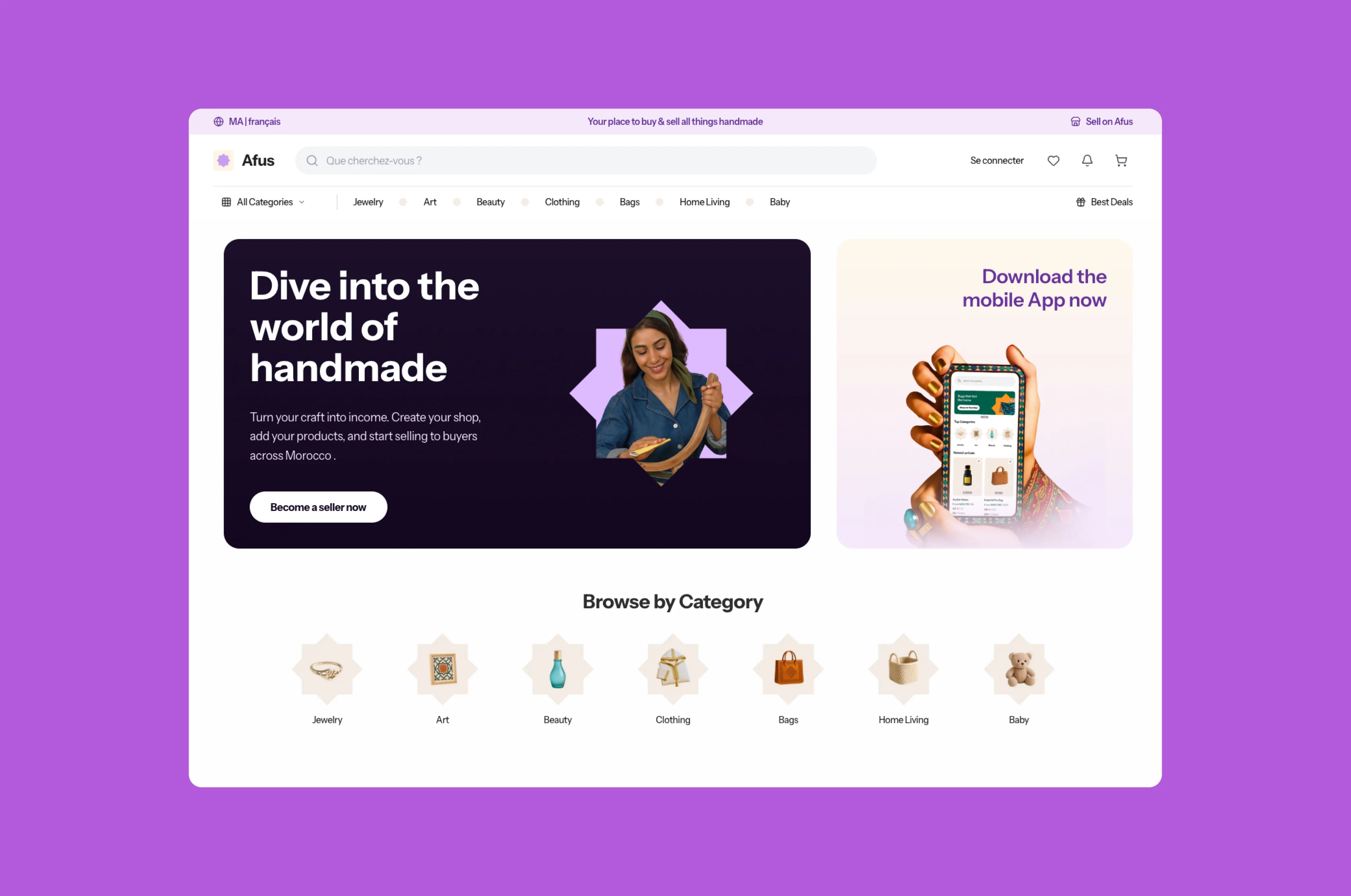 Pre-launch landing page